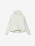 Tech Air Sweat Short Hoodie (Women's) - White Mix Gray