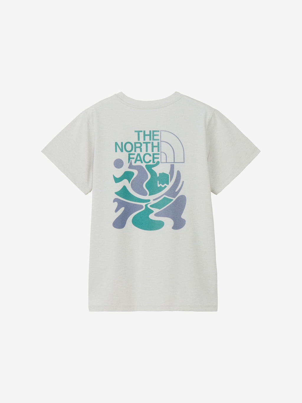 Short Sleeve ES Climbing Logo Tee (Women's) - White Mix Gray