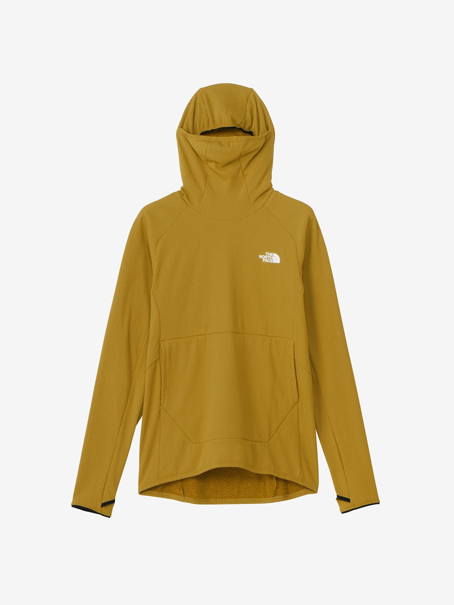 Carl Side Grid Hoodie (Unisex) - Amber Green