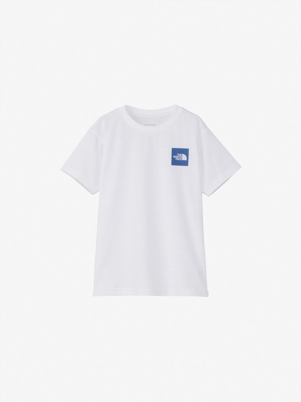 Short Sleeve Small Square Logo Tee (Kids) - White 4