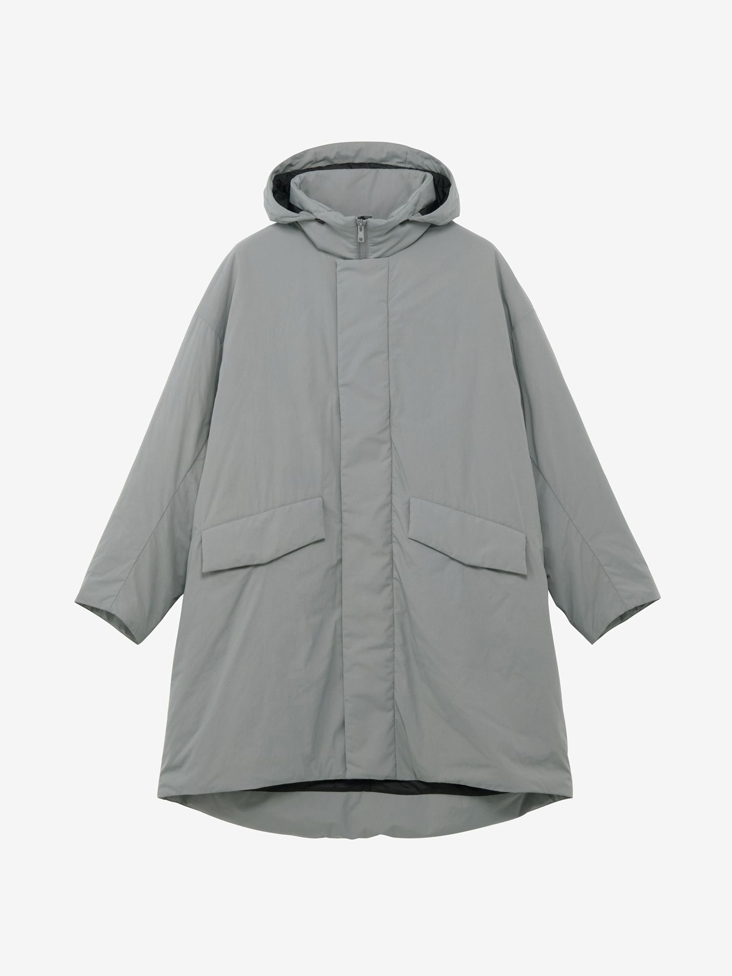 Ice Village / Padded Coat (Unisex) - Mocking Gray