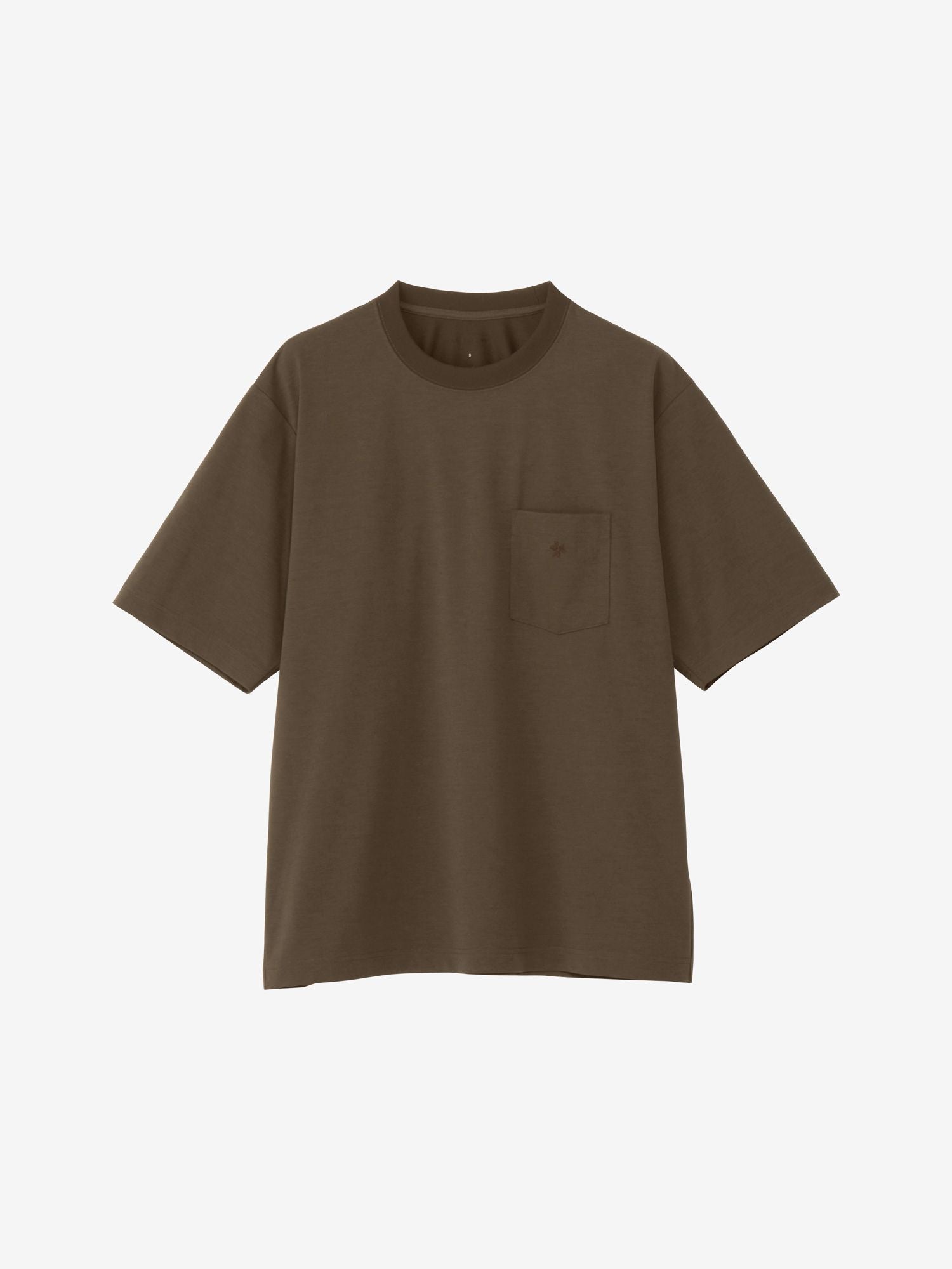 Oversized Pocket T-Shirt (Unisex) - Jet Brown