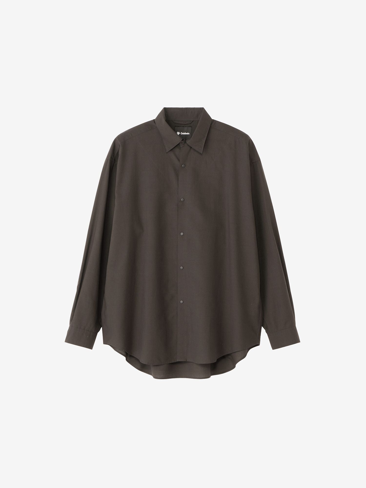 Gauzy Boil Relaxed Shirt (Unisex) - Jet Brown