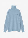 Comfort Wool High Neck (Men's) - Dusty Blue