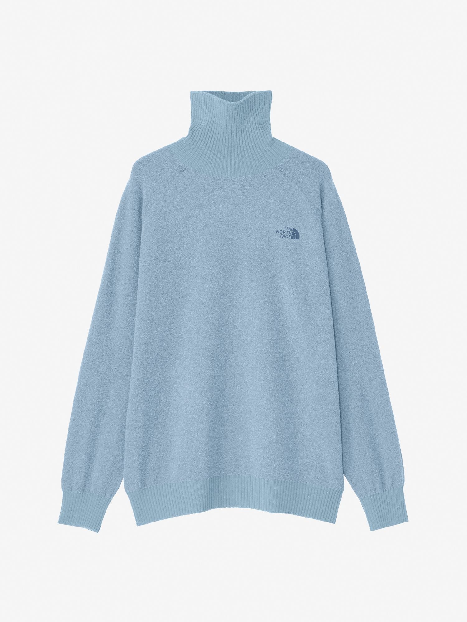 Comfort Wool High Neck (Men's) - Dusty Blue