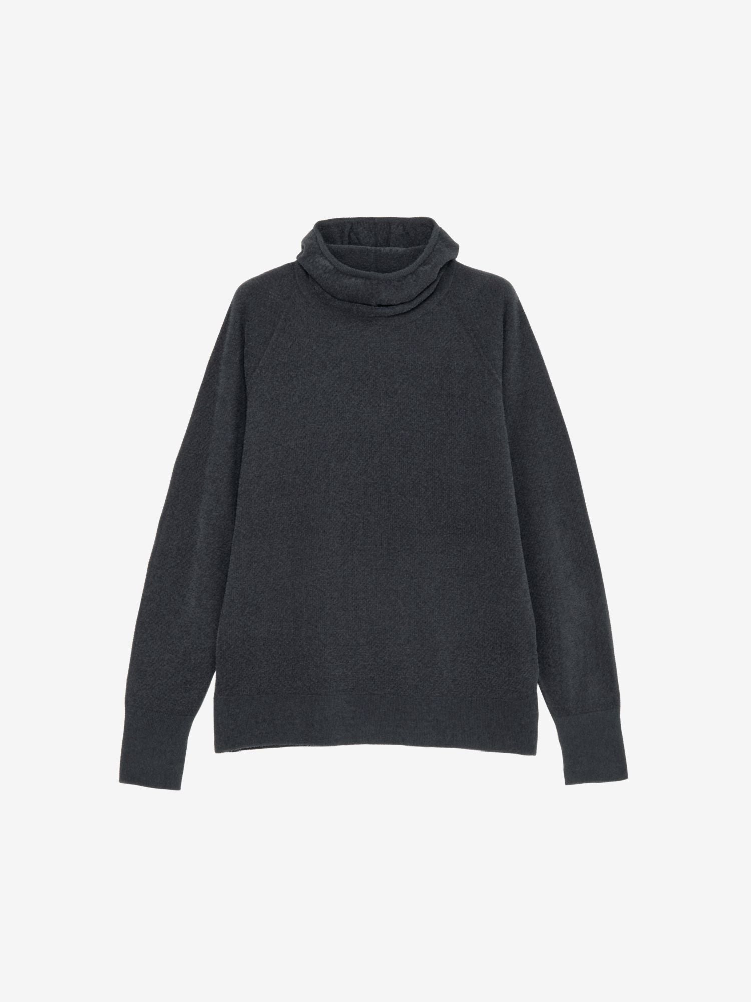 Mesh Pile Hoodie (Unisex) - Wolf Gray