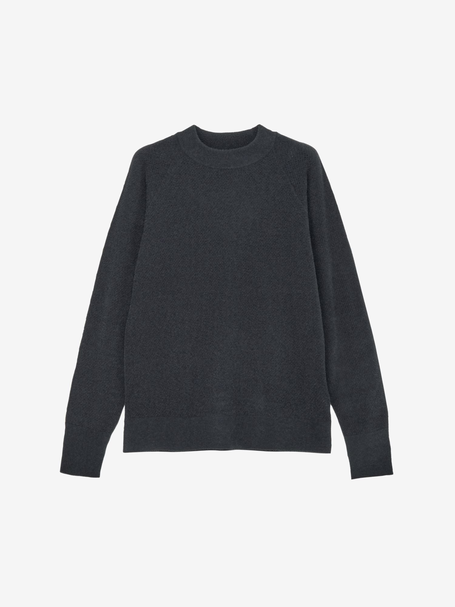 Mesh Pile Crew (Unisex) - Wolf Gray