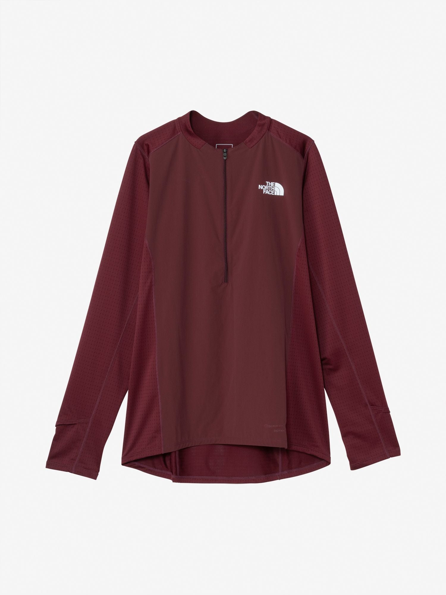 Long Sleeve Hybrid Dry Dot Light Crew (Men's) - Smack