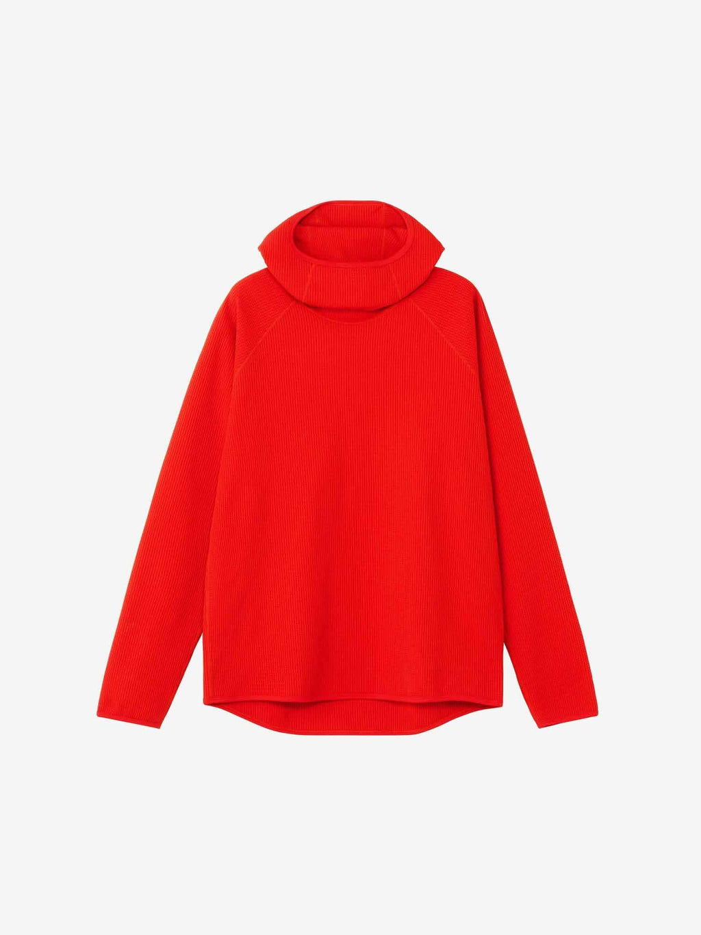 Waffle Light Long Sleeve Hoodie (Unisex) - Chicory Brown