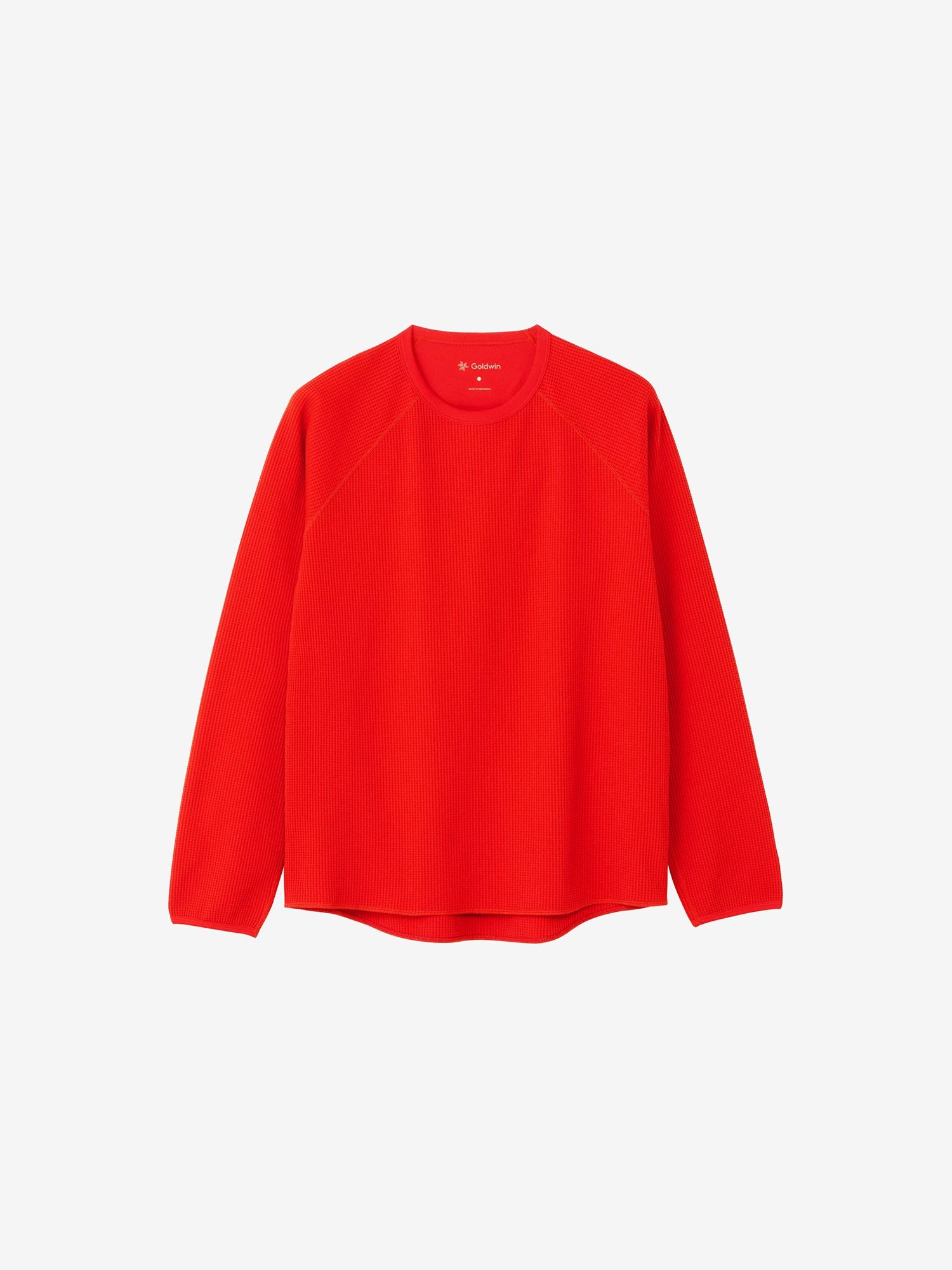 Waffle Light Long Sleeve T-Shirt (Unisex) - Chicory Brown