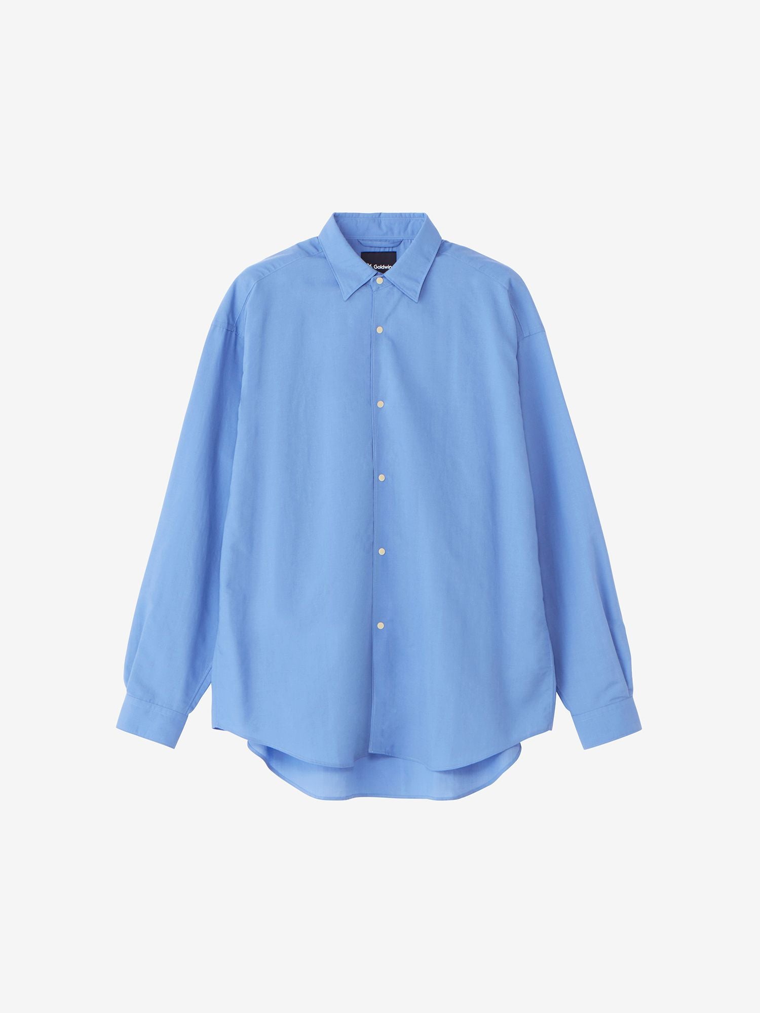 Gauzy Boil Relaxed Shirt (Unisex) - Deep Sax