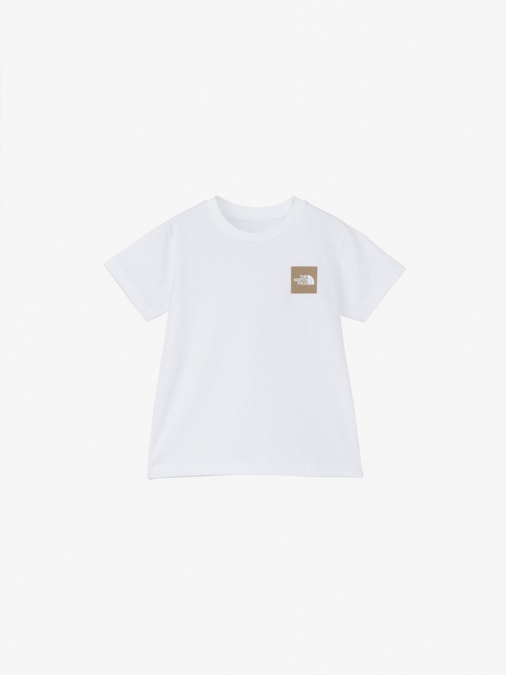 Toddler Short Sleeve Small Square Logo Tee (Kids) - Mushroom
