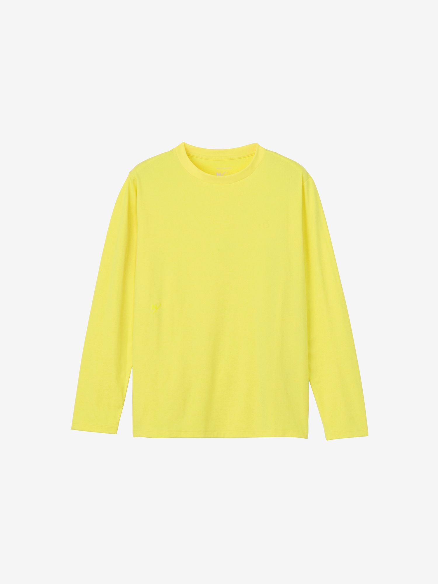 Hae Long Sleeve Small Logo Crew (Unisex) - Slate Gray