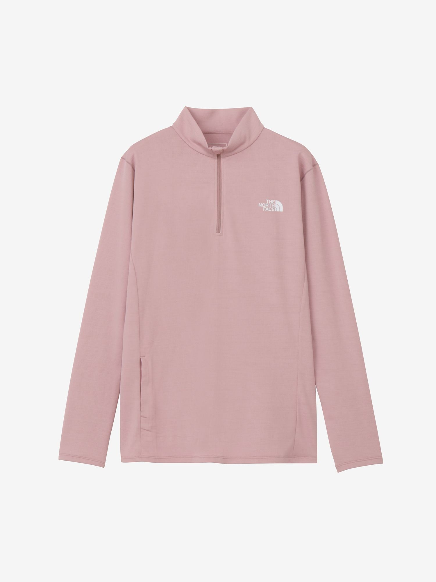 Long Sleeve FlashDry Seeded Zip-Up (Women's) - Dusty Mauve