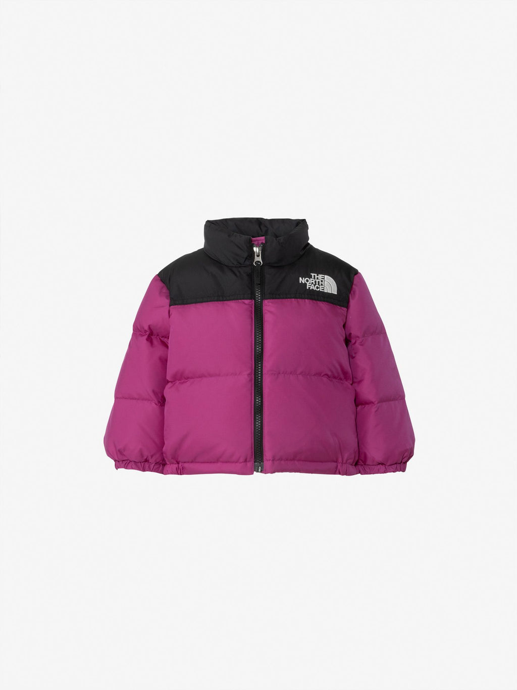 Nuptse Jacket (Baby) - Black x Rocksberry Pink