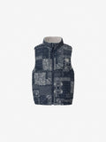 Toddler Novelty Reversible Cozy Vest (Kids) - Patchwork Navy