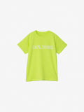 Short Sleeve Flash Dry Sleeved Crew (Kids) - Fizz Lime
