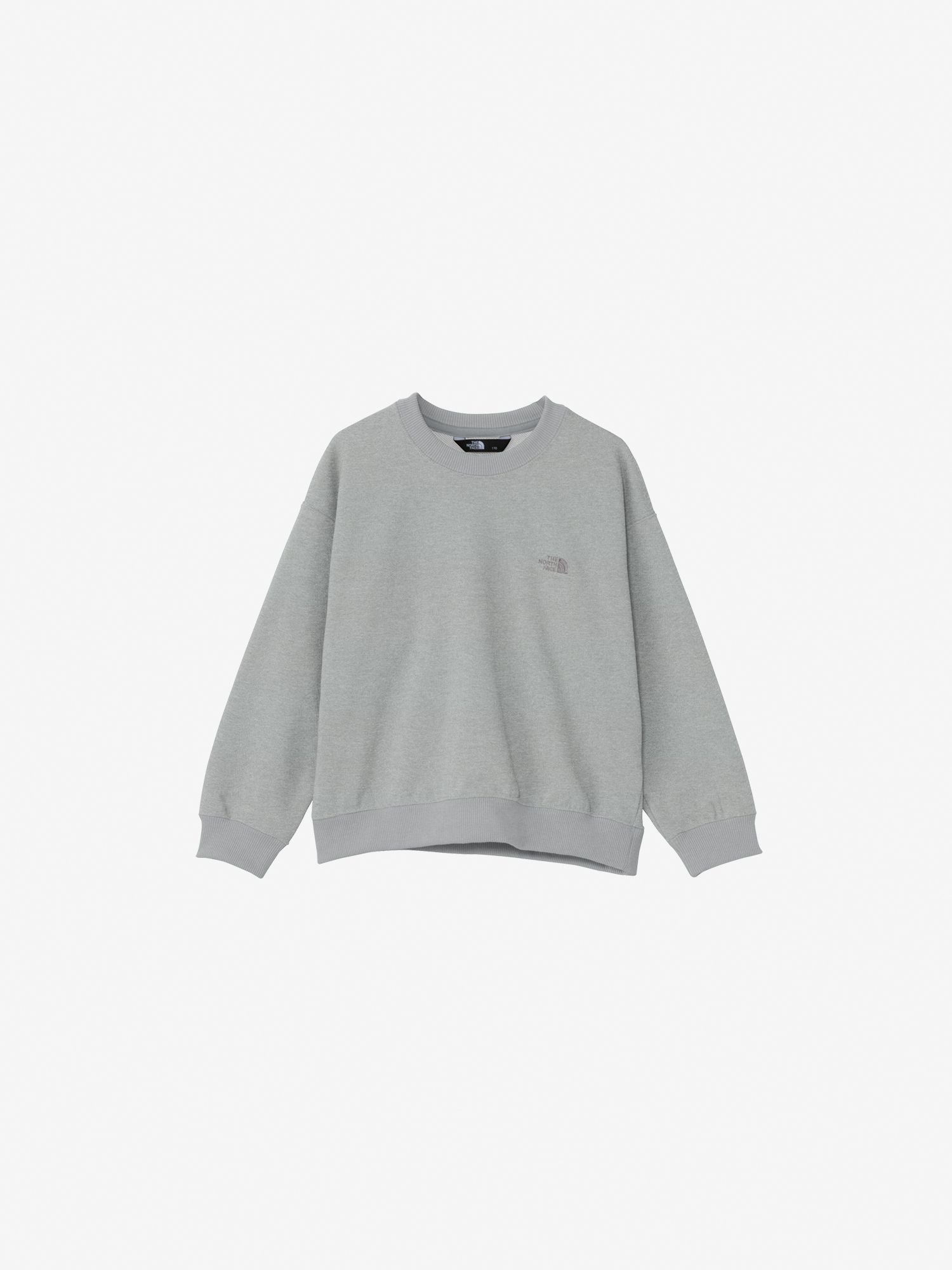 Toddler Grizz Sweat Logo Crew (Kids) - Light Mix Gray