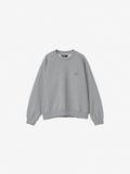 Grizz Sweat Logo Crew (Kids) - Light Mix Gray