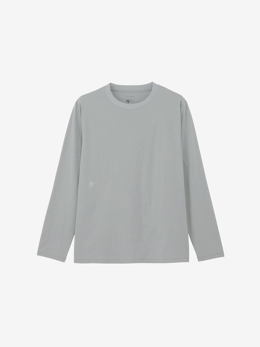 Hae Long Sleeve Small Logo Crew (Unisex) - Black