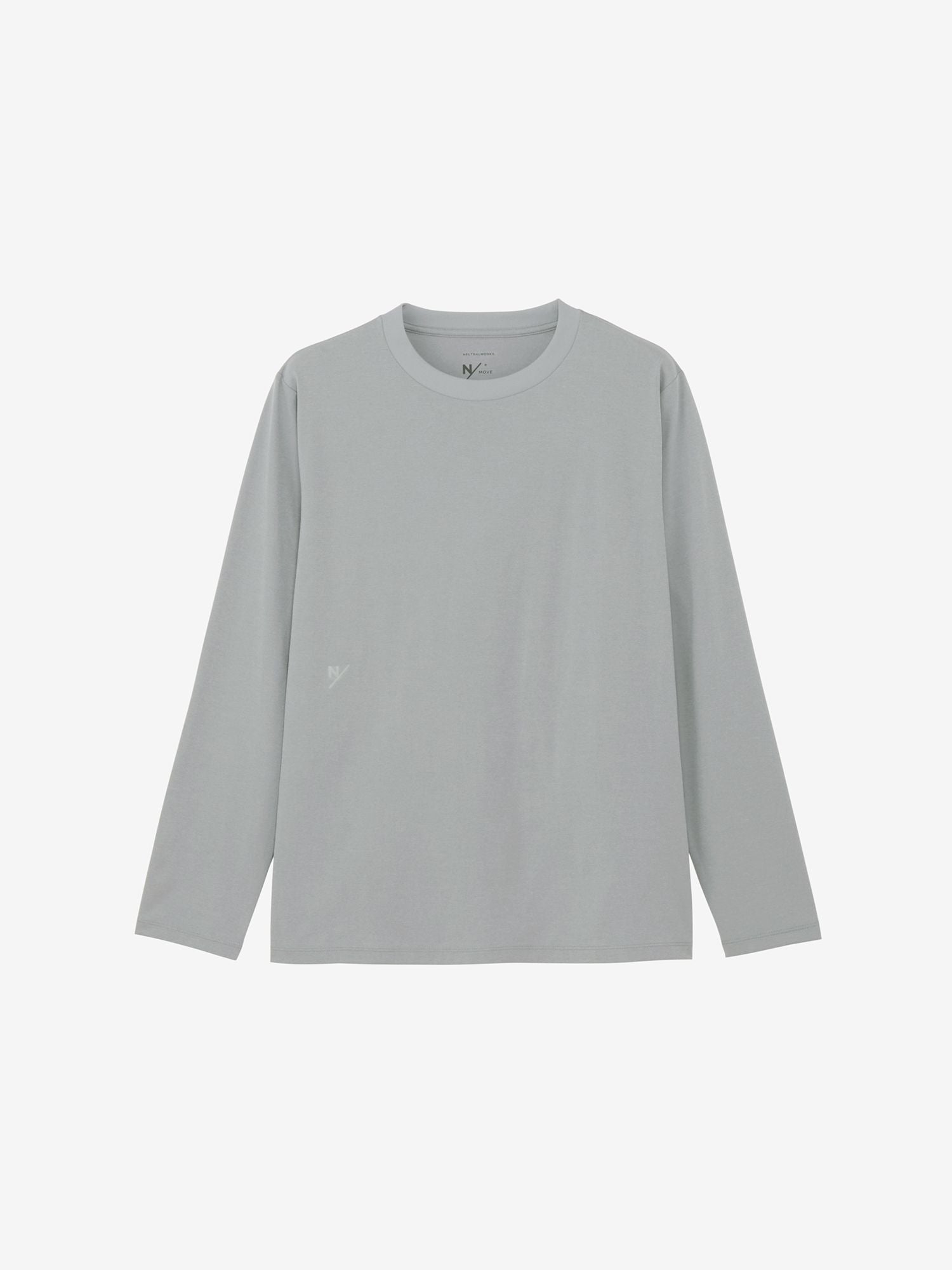 Hae Long Sleeve Small Logo Crew (Unisex) - Black