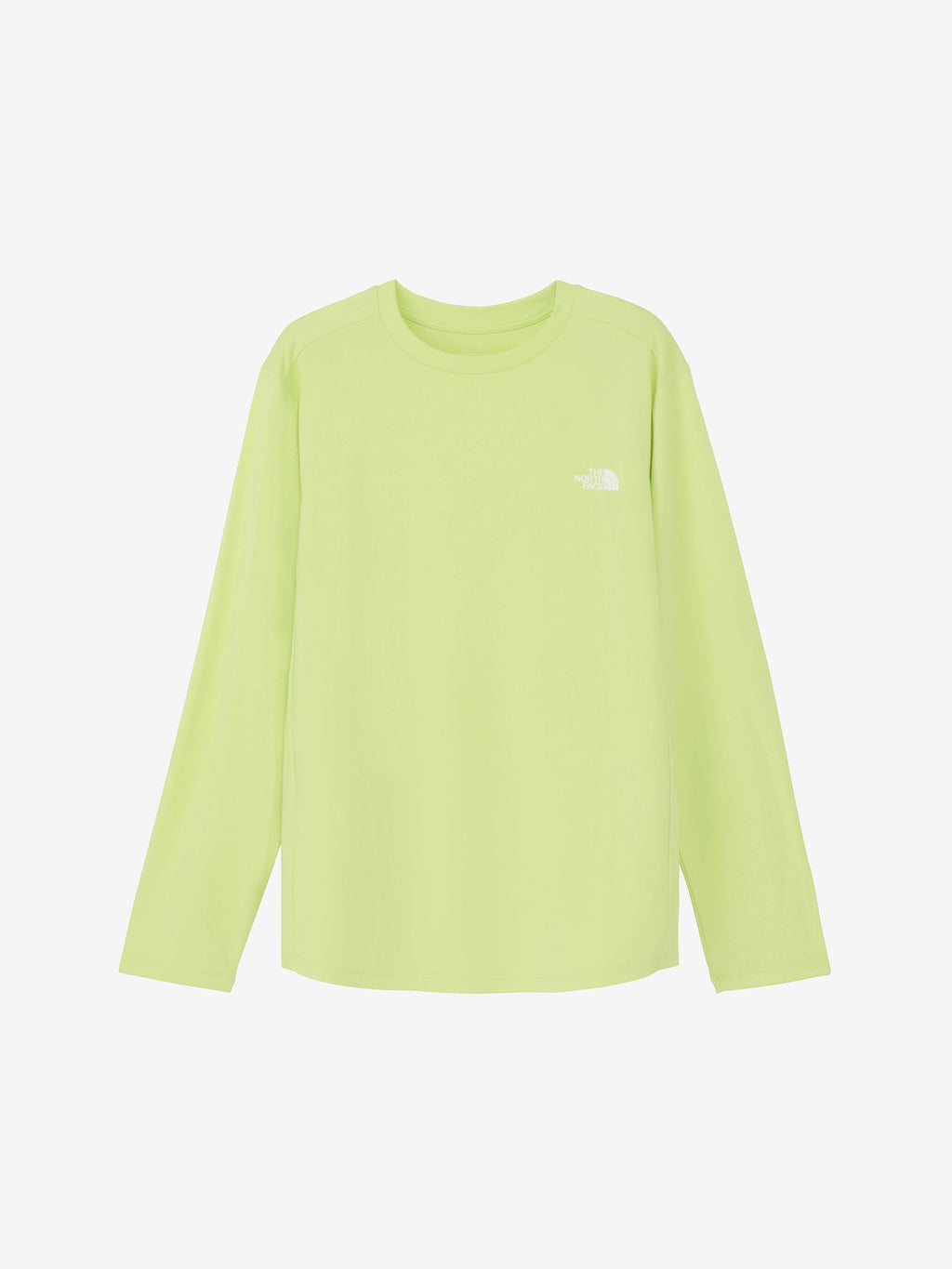 Long Sleeve One Point Logo Tee (Men's) - Astro Lime