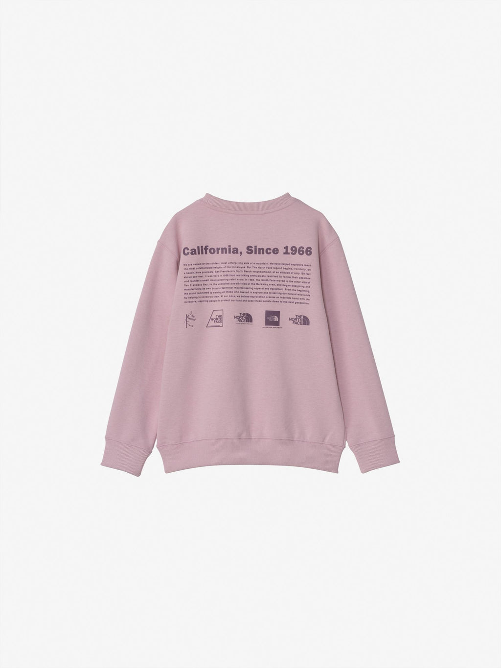 Historical Logo Sweat Crew (Kids) - Pink Clover