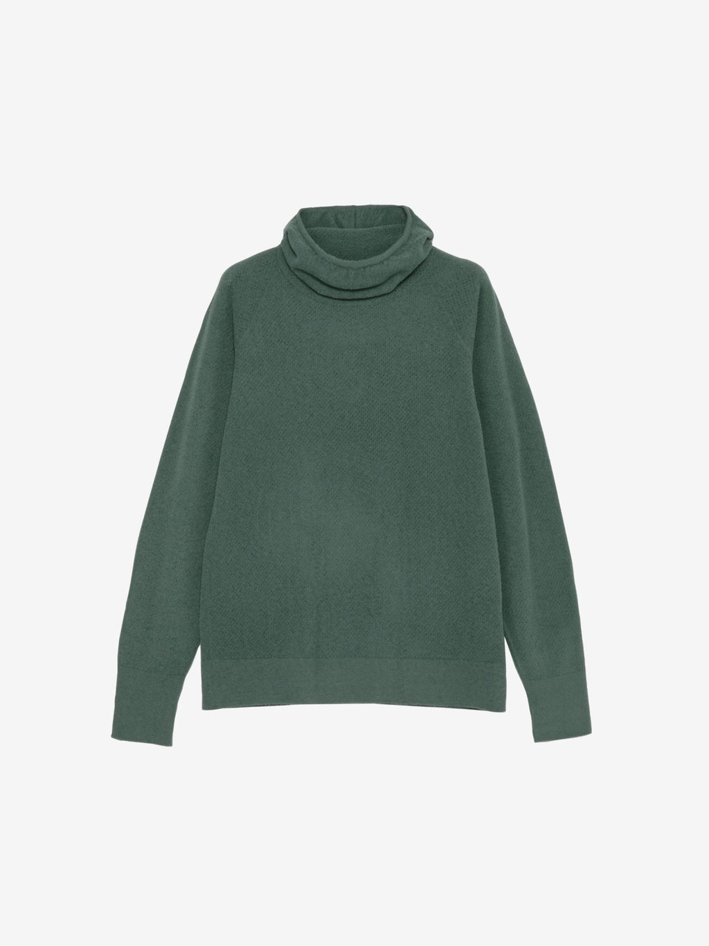 Mesh Pile Hoodie (Unisex) - Moss Agate