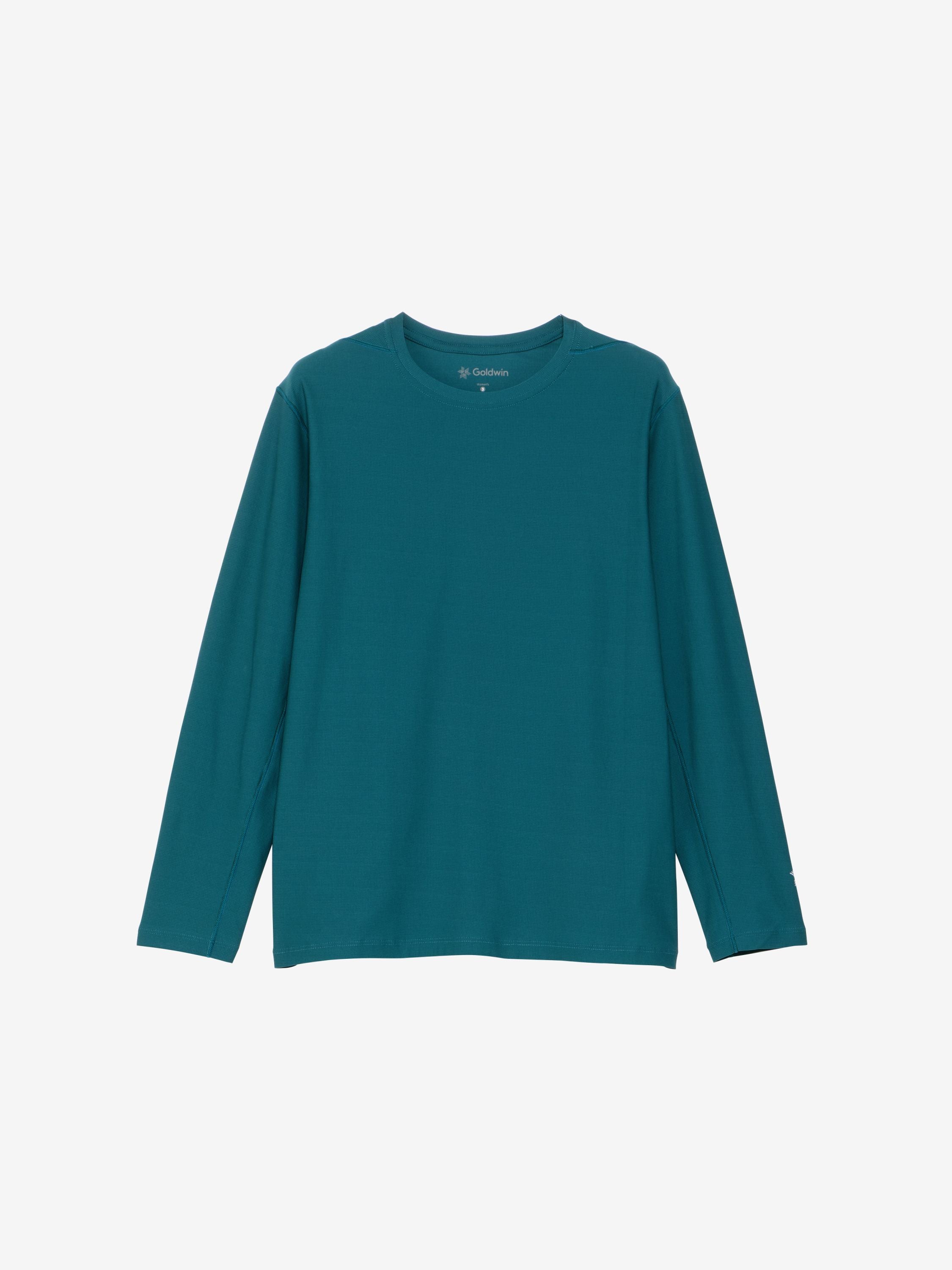 Waffle Dry Long Sleeve T-shirt (Women's) - Moss Agate