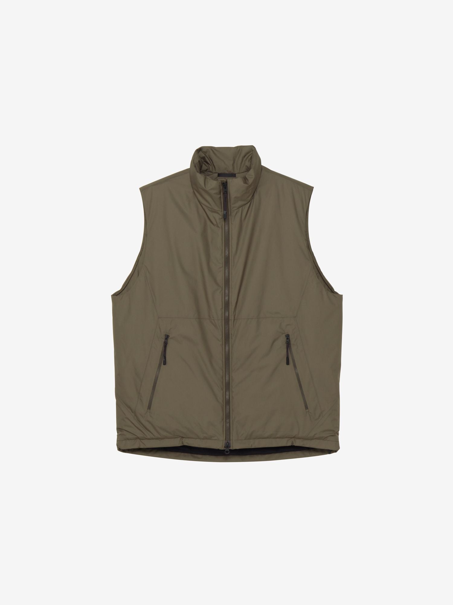 Windstopper by Gore-Tex Labs Puffy Vest (Unisex) - Taupe Mocha