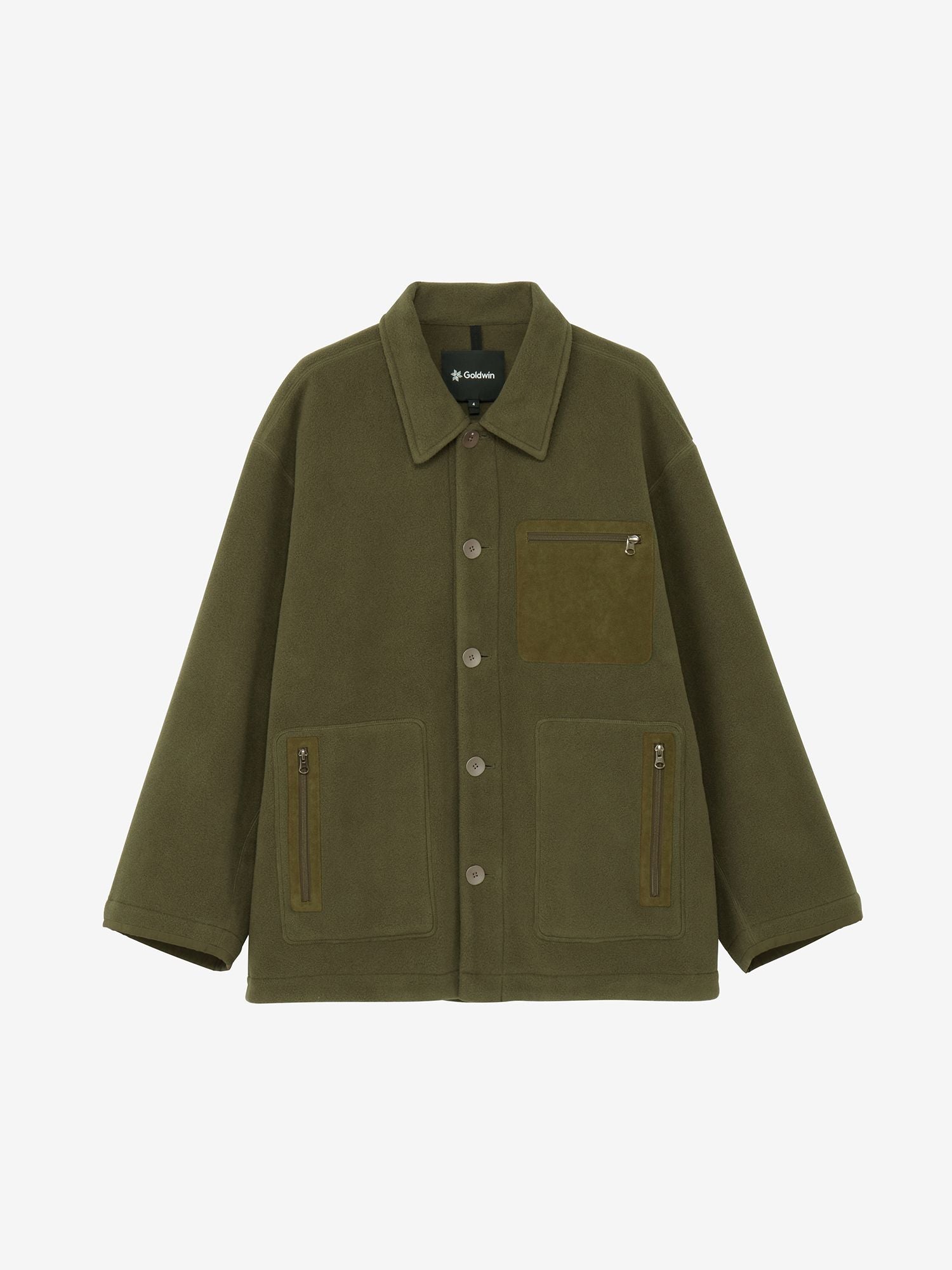 Polartec Fleece Cradonia Jacket (Unisex) - Brownish Green