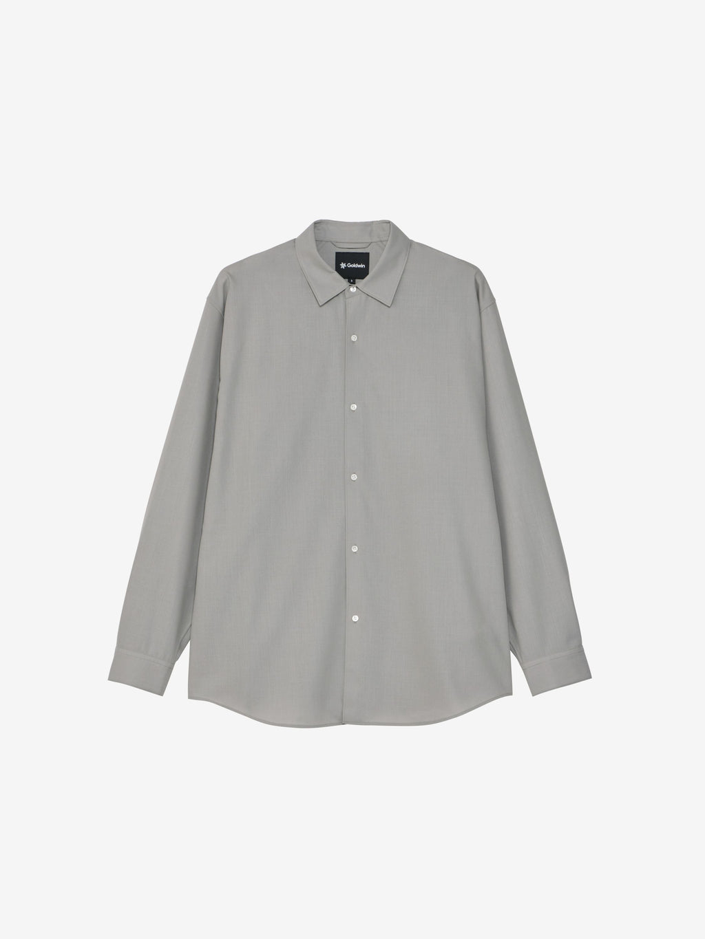 High Twist Wool Relaxed Shirt (Unisex) - Aride Beige