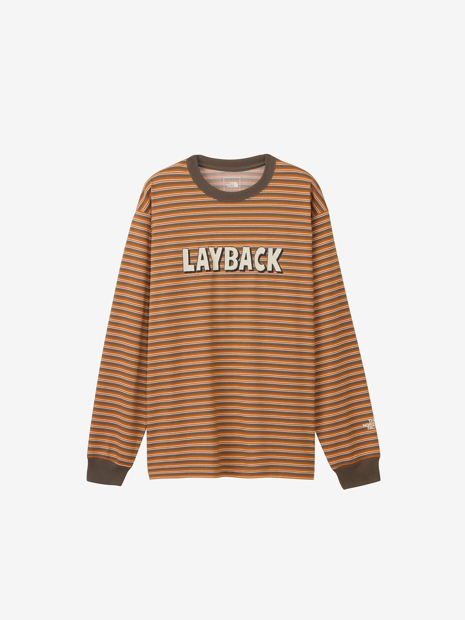Layback Ride Tee (Unisex) - Yam Orange x Taupe