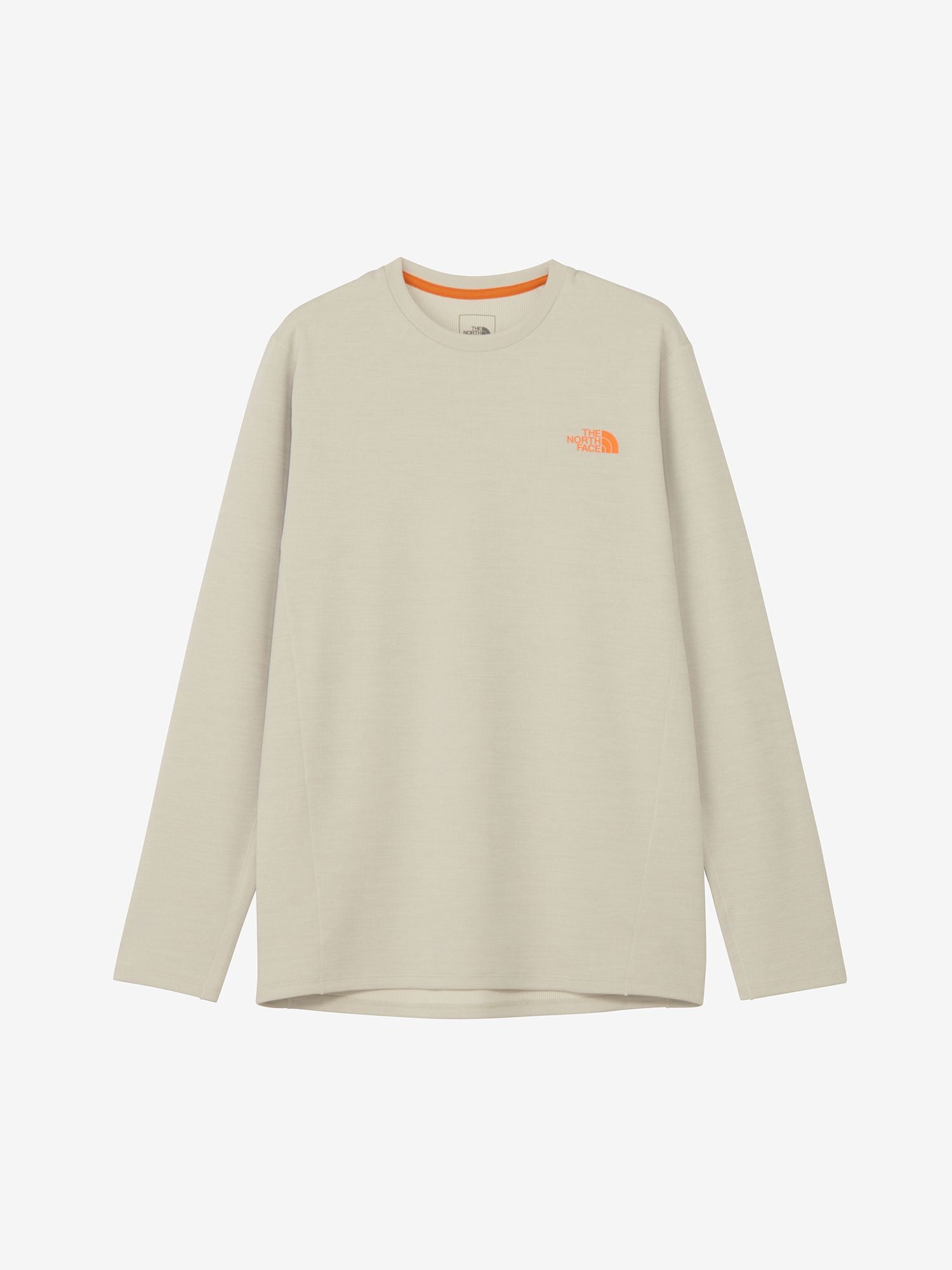 Long Sleeve QD Mid Crew (Men's) - White Mix Gray