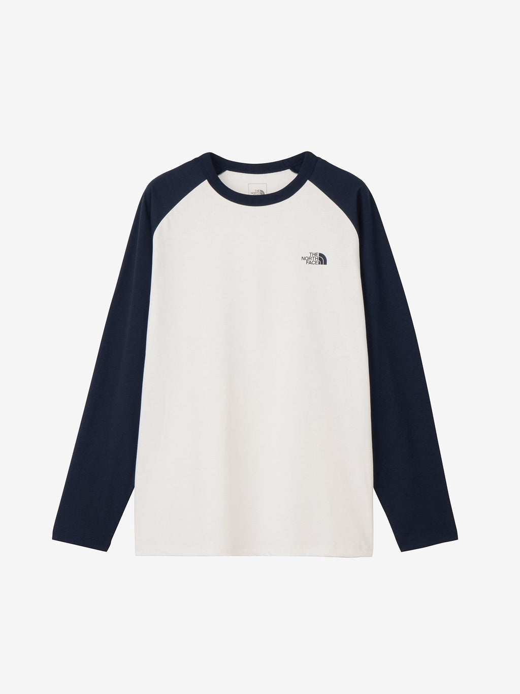 Long Sleeve ES Baseball Tee (Men's) - White x Urban Navy
