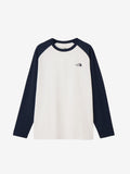Long Sleeve ES Baseball Tee (Men's) - White x Urban Navy