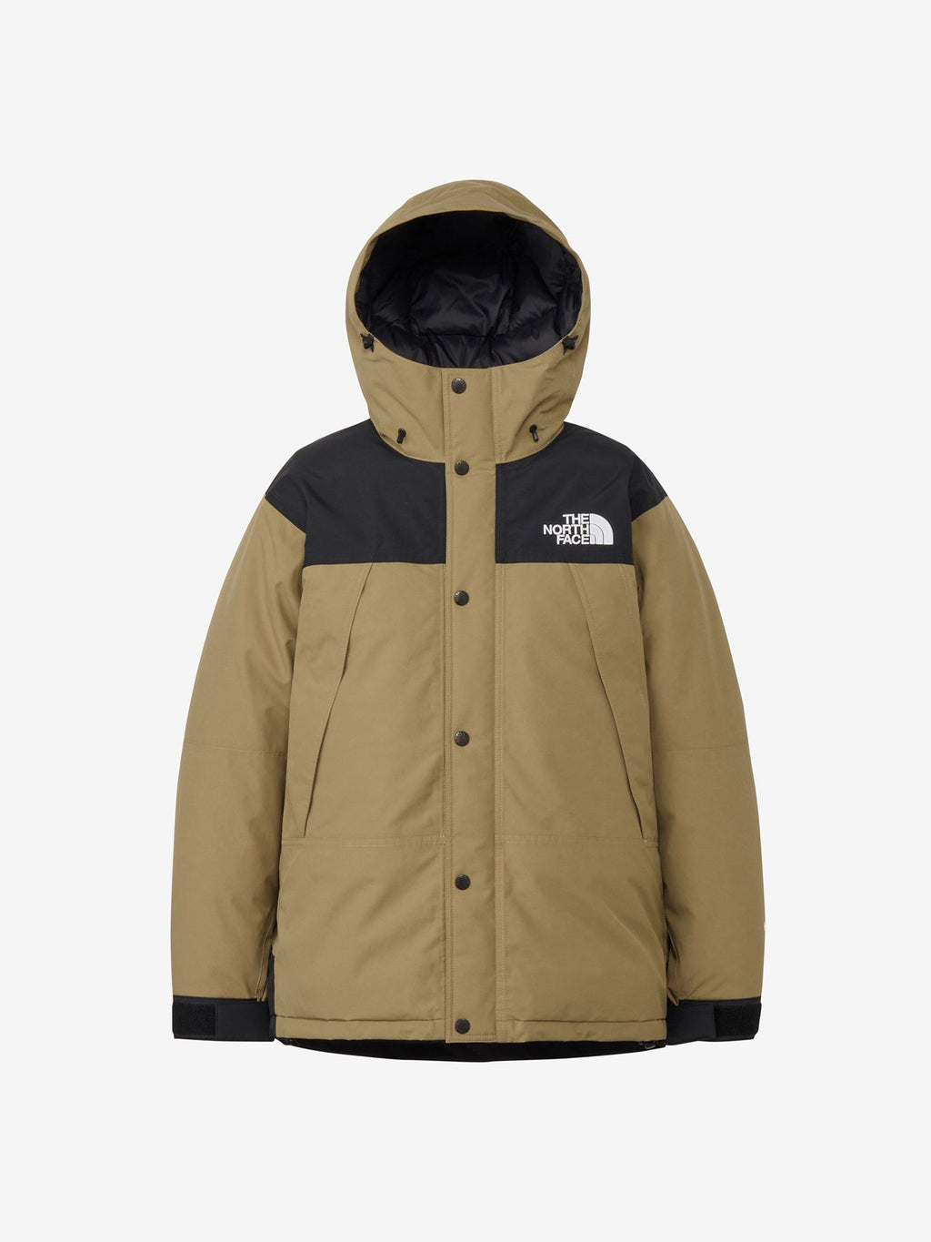 Mountain Down Jacket (Unisex) - Black x Classic Khaki