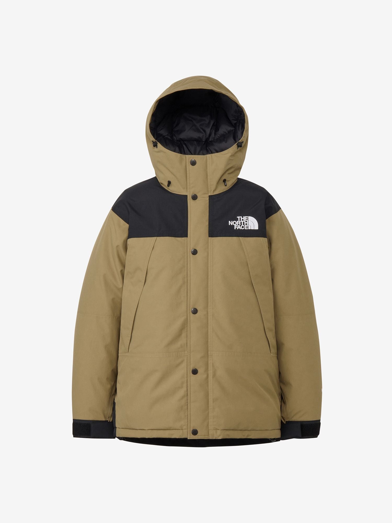 Mountain Down Jacket (Unisex) - Black x Classic Khaki