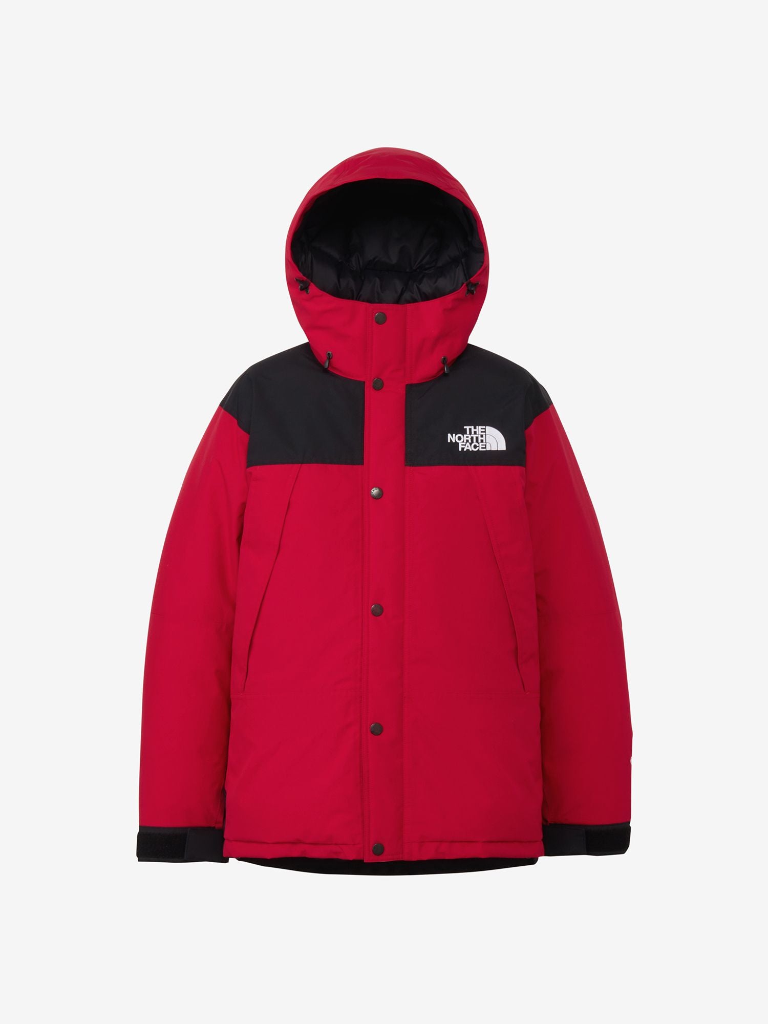 Mountain Down Jacket (Unisex) - Black x TNF Red