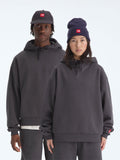 Red Box Sweat Hoodie (Unisex) - Obsidian