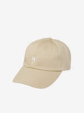 Cotton Twill Graphic Cap (Unisex) - Beige