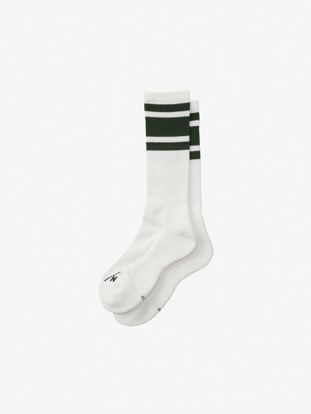 Line Socks (Unisex) - Viridian Green