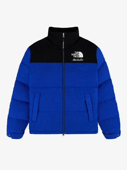 Ame Leon Dore Cassentino Nuptse Jacket (Unisex) - TNF Blue x TNF Black