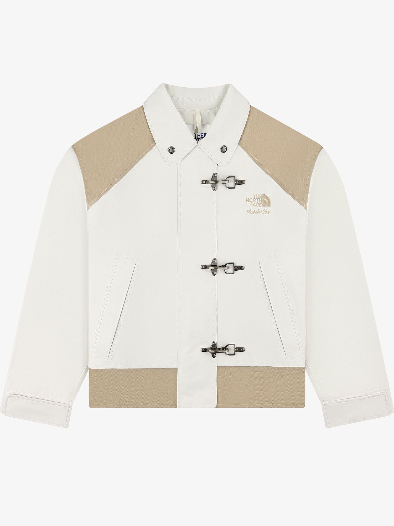 Ame Leon Dore Fireman Jacket (Unisex) - Natural White x Safari Tan