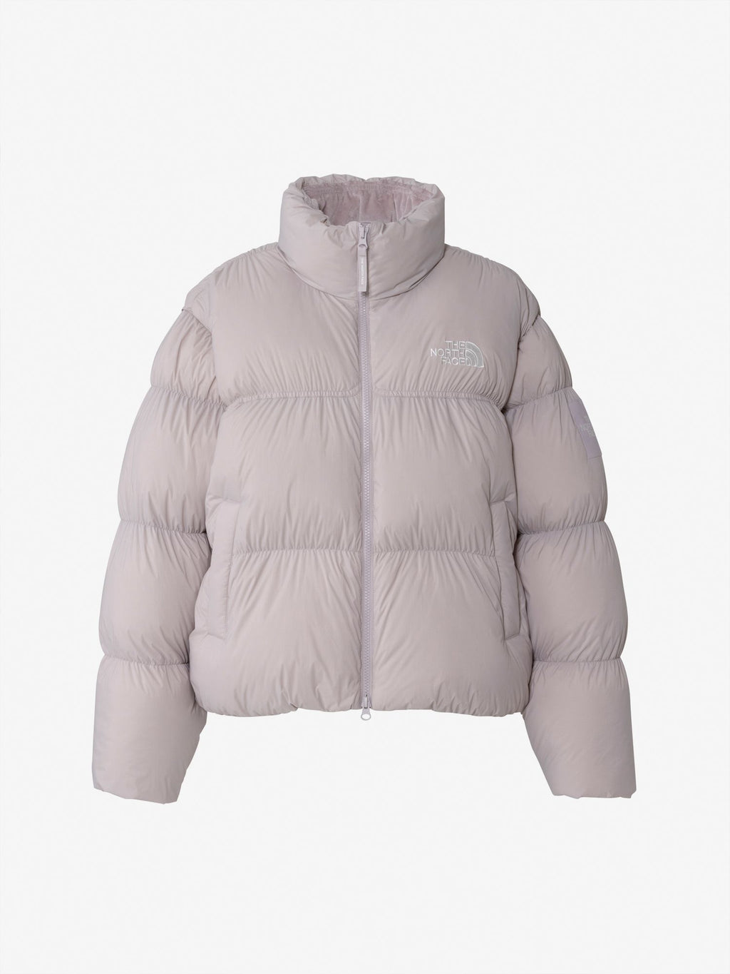 Shearling Nuptse Down Jacket (Women's) - Grayish Lilac