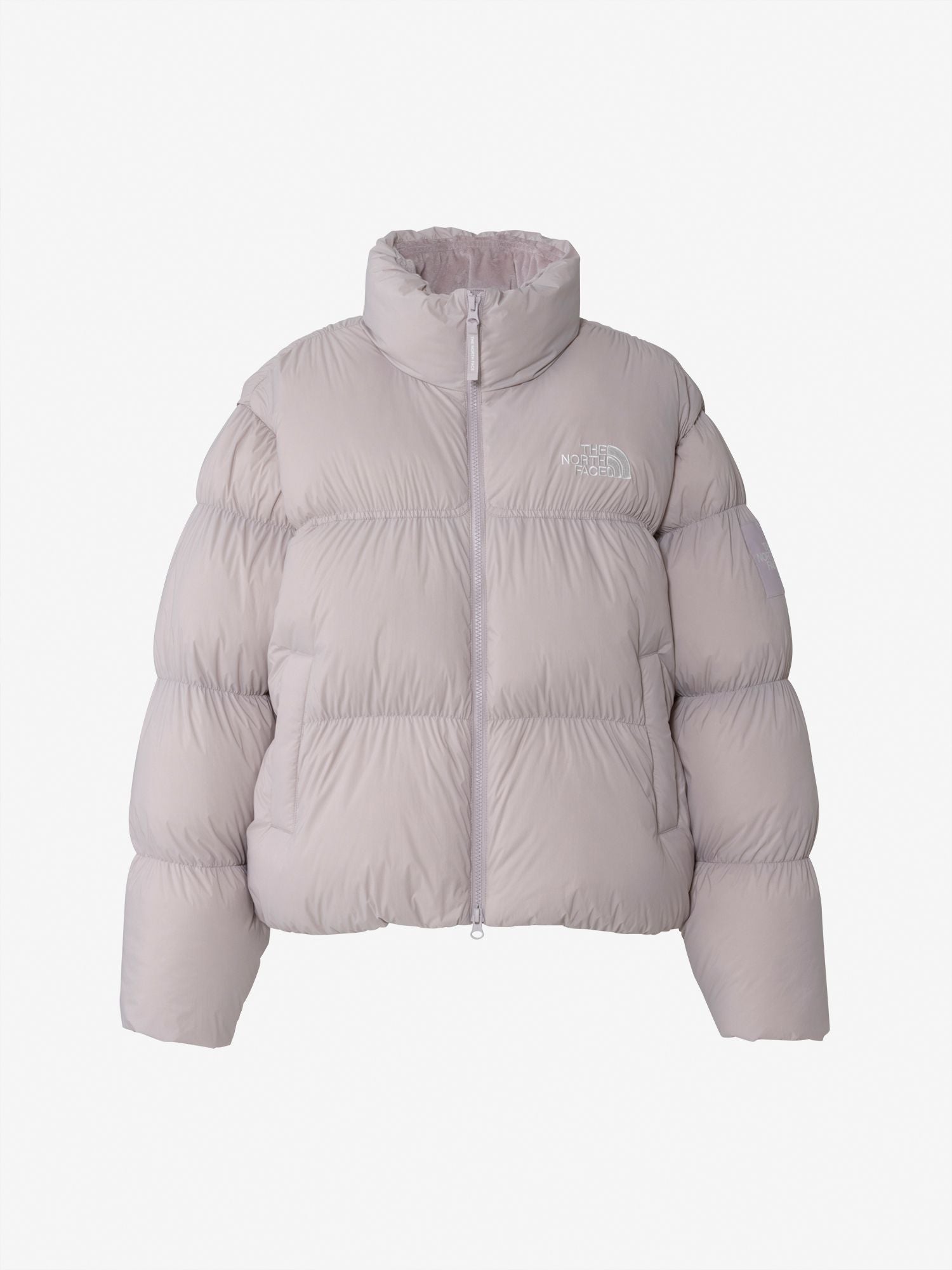 Shearling Nuptse Down Jacket (Women's) - Grayish Lilac