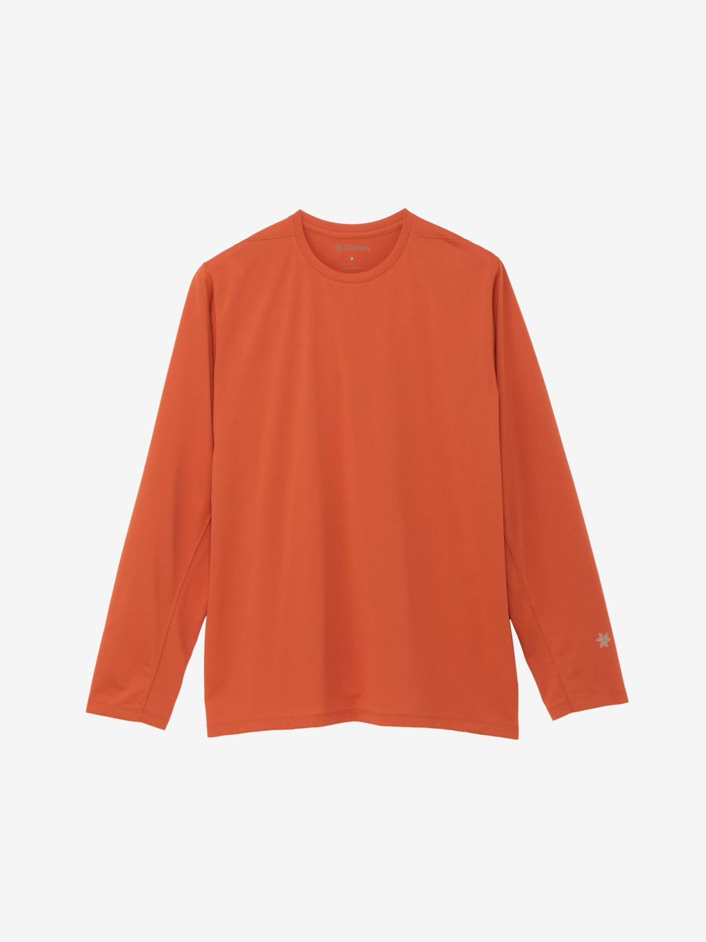Waffle Dry Long Sleeve T-Shirt (Unisex) - Carnelian