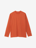 Waffle Dry Long Sleeve T-Shirt (Unisex) - Carnelian