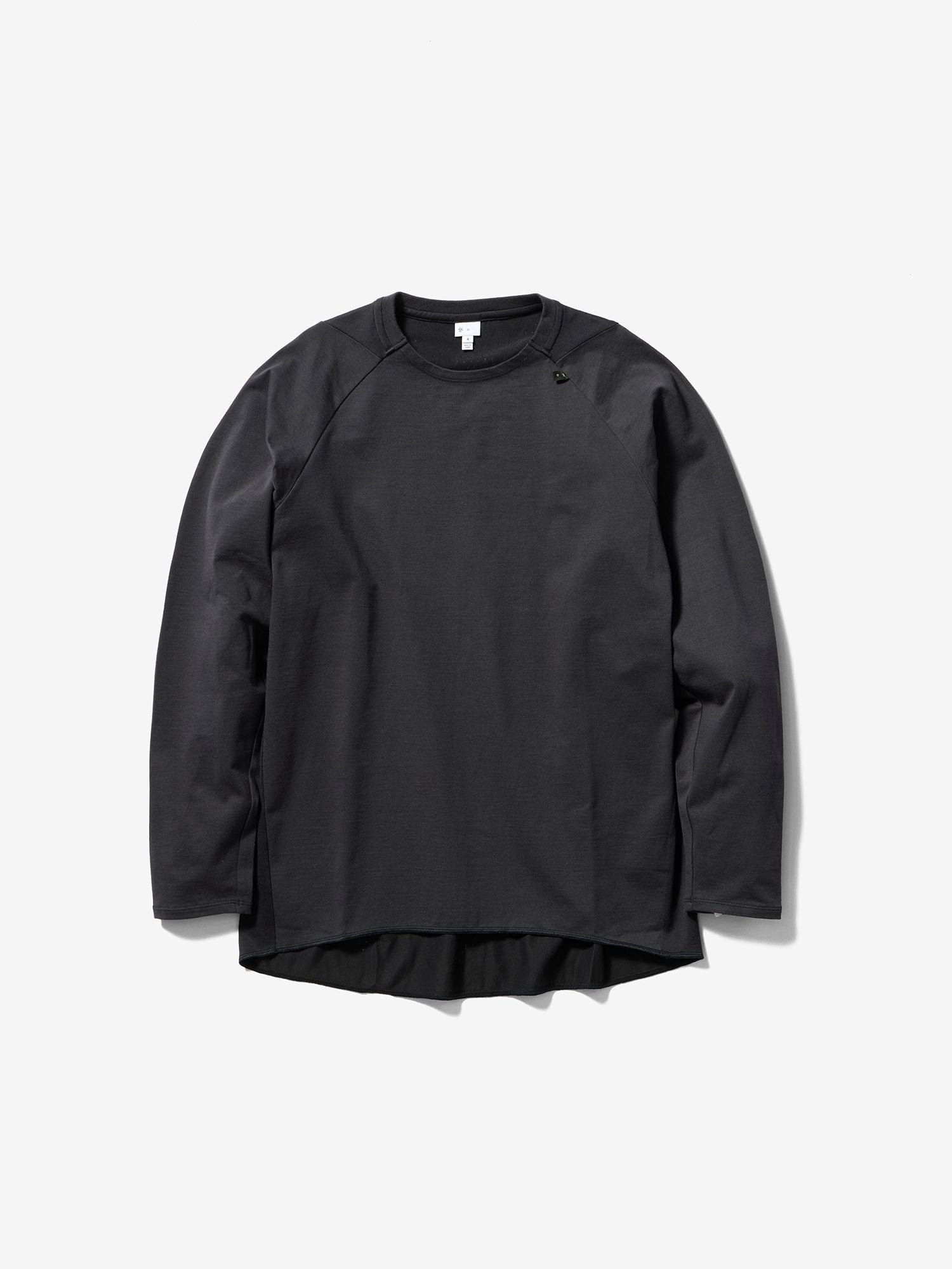 Goldwin 0 Paneled Mesh LS Top (Unisex) - Black Iron