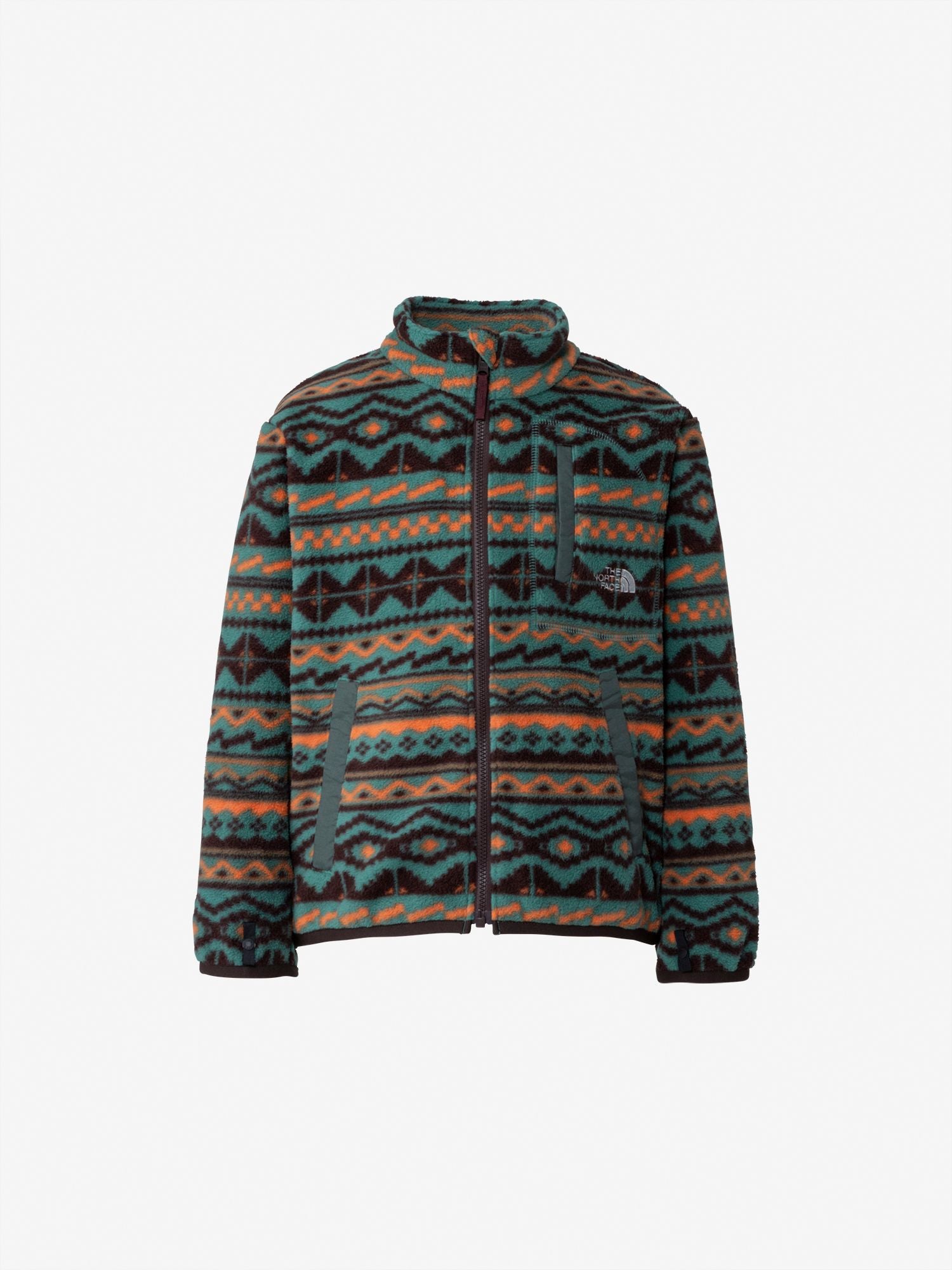 Toddler 200 Micro Jacket (Kids) - Geometric Green